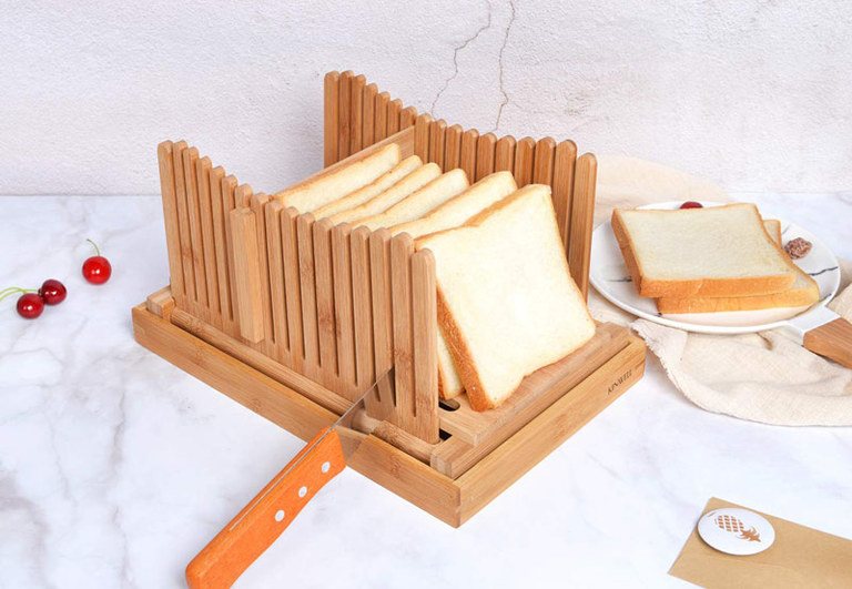 bread slicer guide for homemade bread
